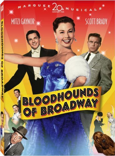 Scott Brady, Mitzi Gaynor, Michael O'Shea and Wally Vernon in Bloodhounds of Broadway (1952)