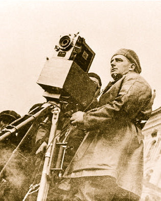 Still of Dziga Vertov in Discover Taipei: The Kino Eye Man and Woman with a Movie Camera (2006)