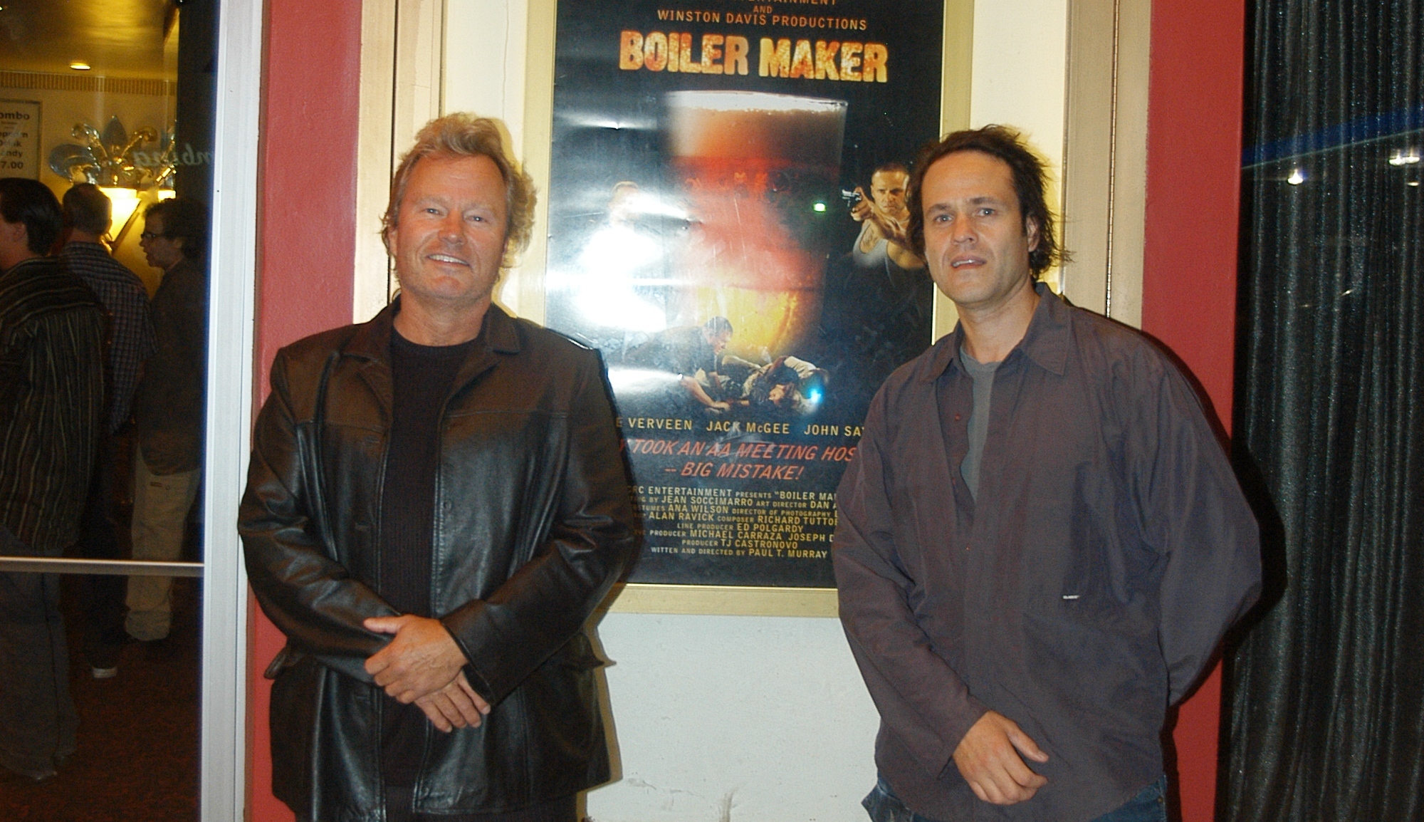 John Savage, Arie Verveen - 'Boiler Maker' Premiere