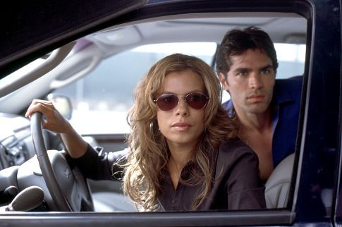 Still of Lisa Vidal and Eduardo Verástegui in Chasing Papi (2003)