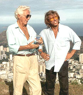 Dino Risi and Miro in Rio for missione d'amore