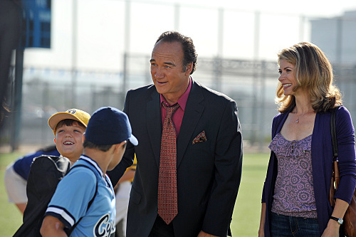 Still of James Belushi, Gillian Vigman and Cole Jensen in The Defenders (2010)