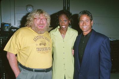 Greg Louganis and Bruce Vilanch at event of Hollywood Squares (1998)