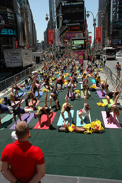 Teaching in Times Square