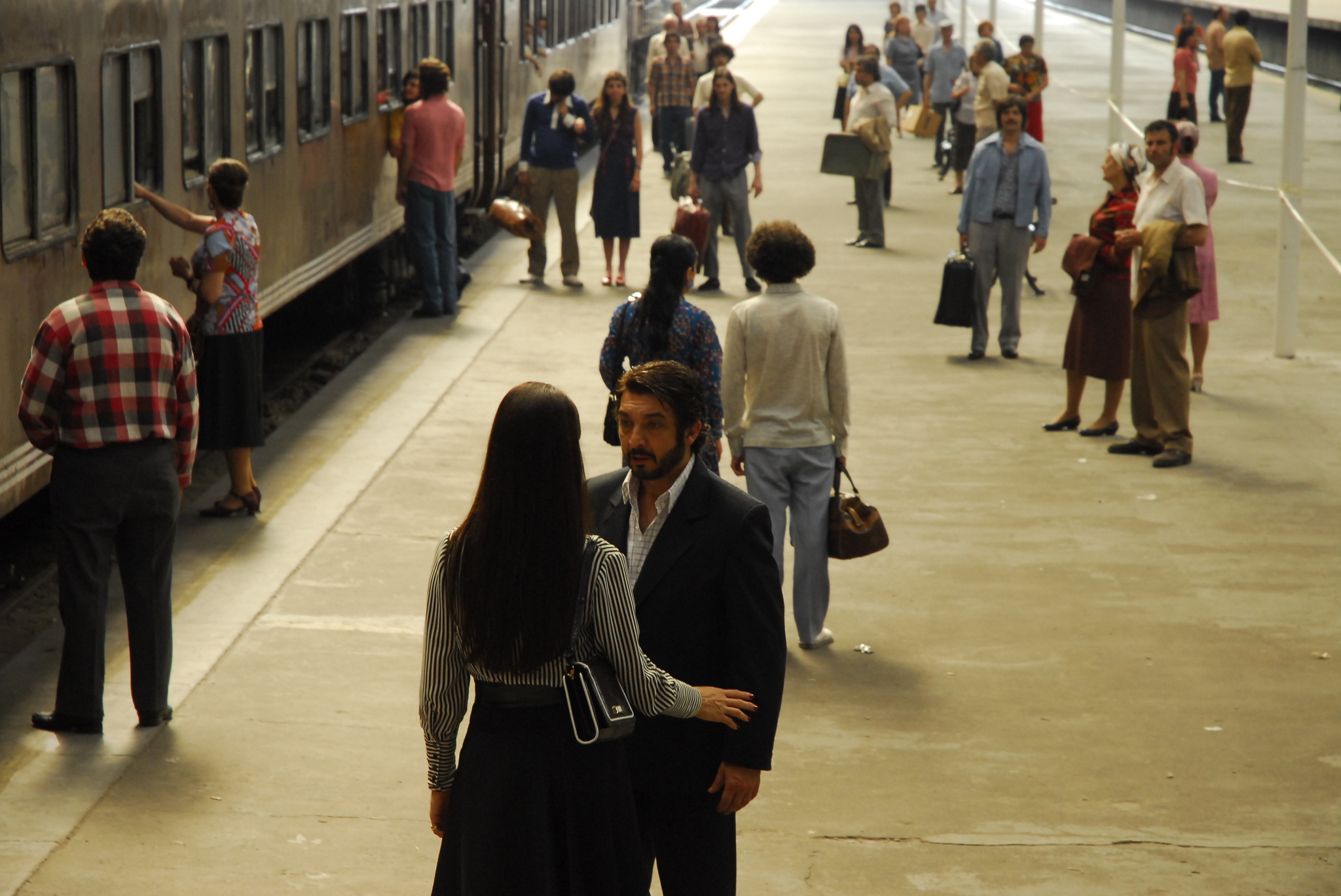 Still of Ricardo Darín and Soledad Villamil in El secreto de sus ojos (2009)