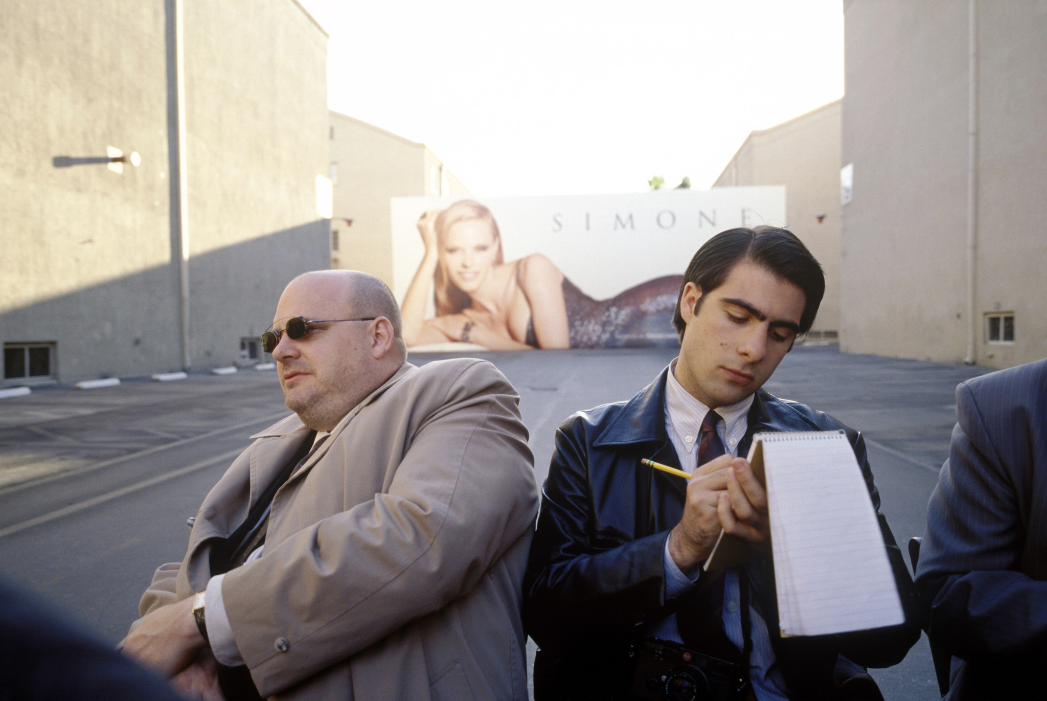 Still of Jason Schwartzman and Pruitt Taylor Vince in Simona (2002)