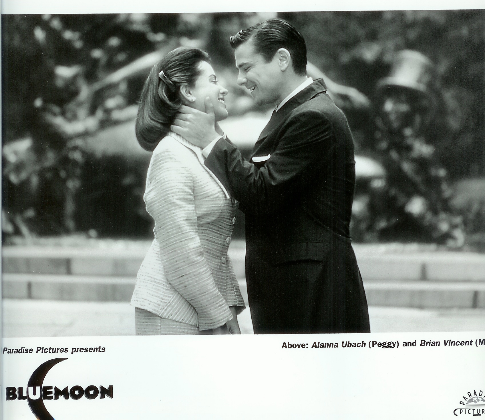 Alanna Ubach and Brian Vincent Kelly in Blue Moon.
