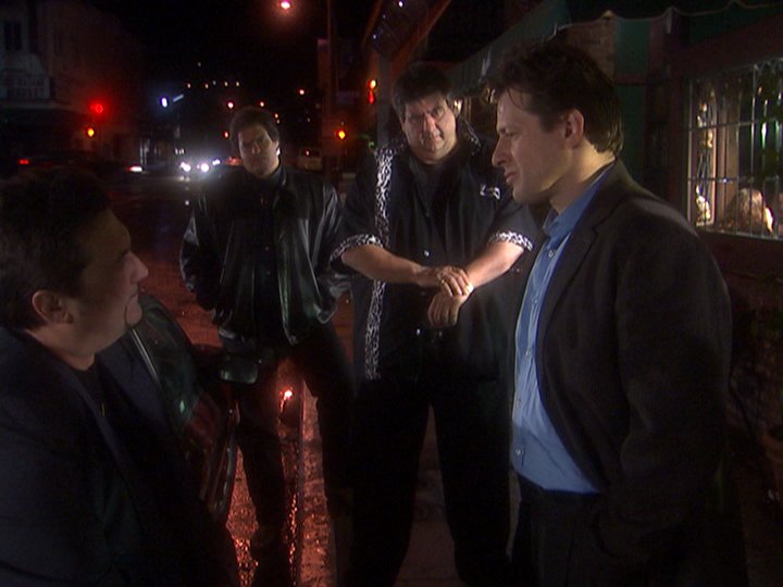 Still of Joey DePinto, Craig Vincent, Frank D'Amico & Costas Mandylor in a scene from HITTERS (2002)