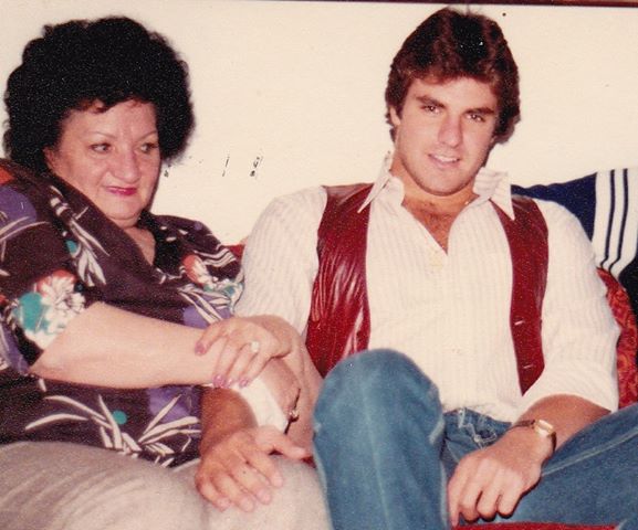 Christmas vacation with Craig Vincent and his mother Mary in upstate New York (1982)