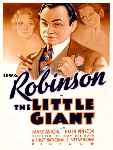 Edward G. Robinson, Mary Astor and Helen Vinson in The Little Giant (1933)