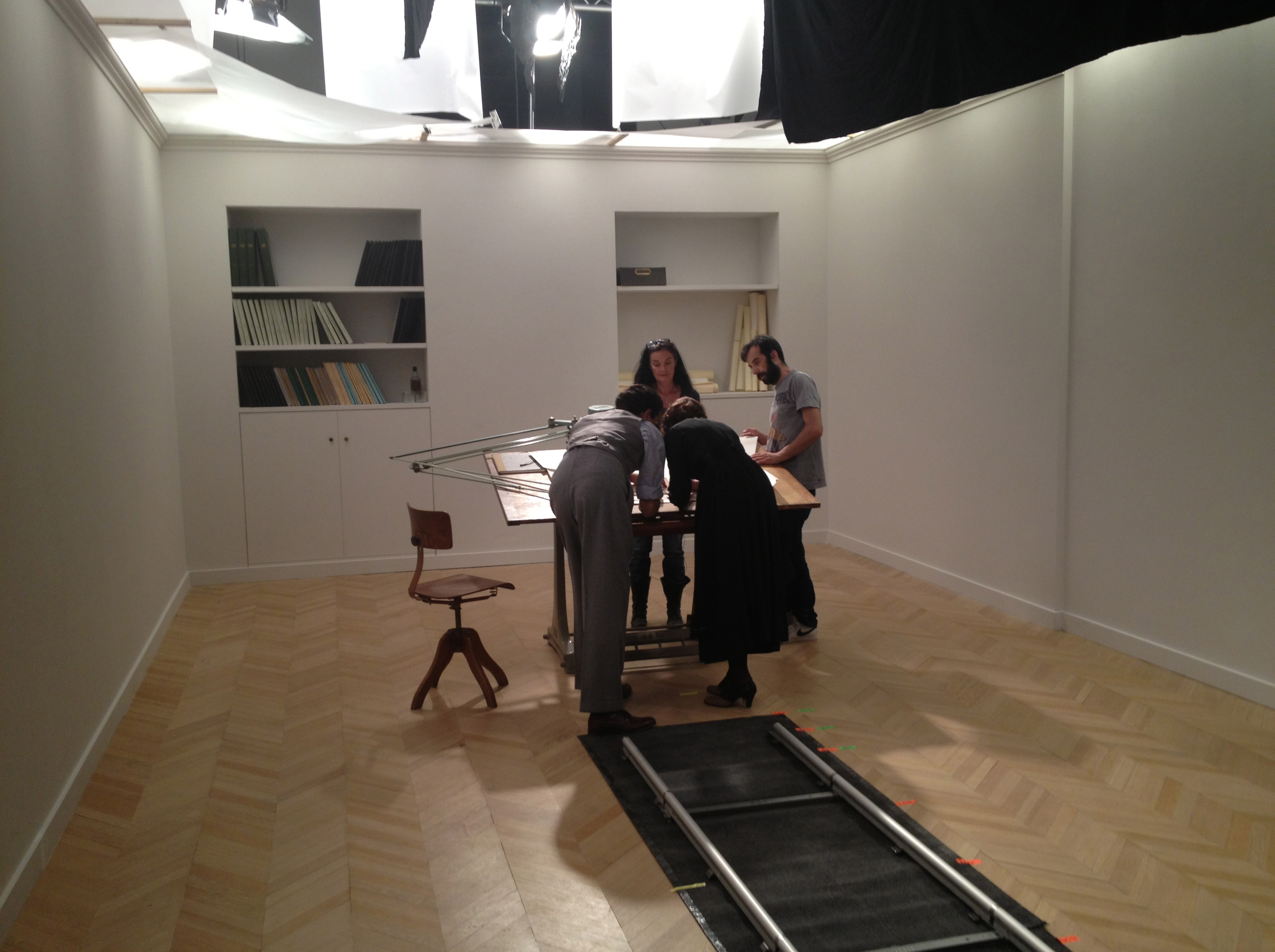 Eileen Gray's studio set in the film 'The Price Of Desire