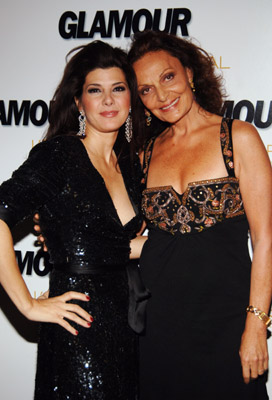 Marisa Tomei and Diane von Fürstenberg