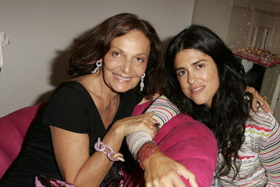 Diane von Fürstenberg and Francesca Gregorini