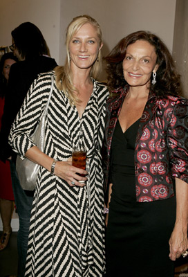 Joely Richardson and Diane von Fürstenberg