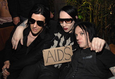 Marilyn Manson and Chris Vrenna