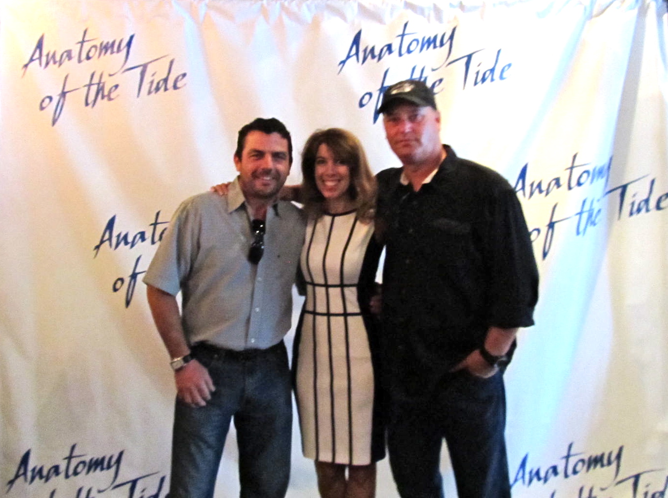 Anatomy of The Tide premiere Ryan Post, producer Alison Wachtler Joel Strunck, writer/ director/producer