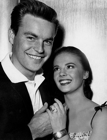 Robert Wagner with Natalie Wood, c 1961.