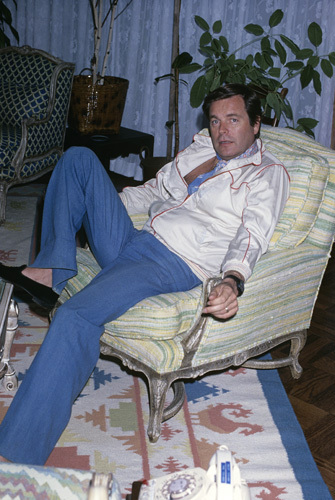 Robert Wagner at home circa 1970s