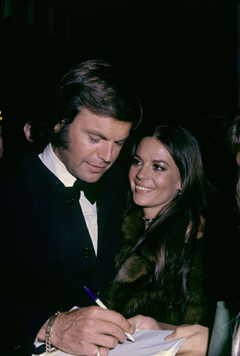 Robert Wagner and Natalie Wood at 