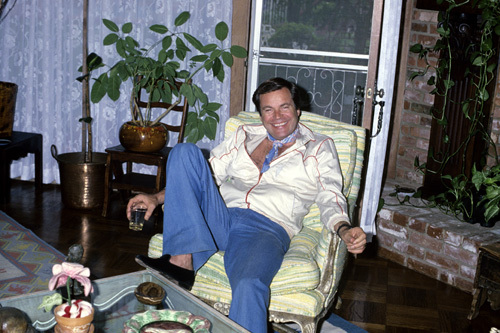 Robert Wagner at home circa 1970s