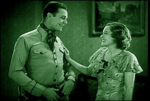 Myrla Bratton and Hal Taliaferro in The Way of the West (1934)