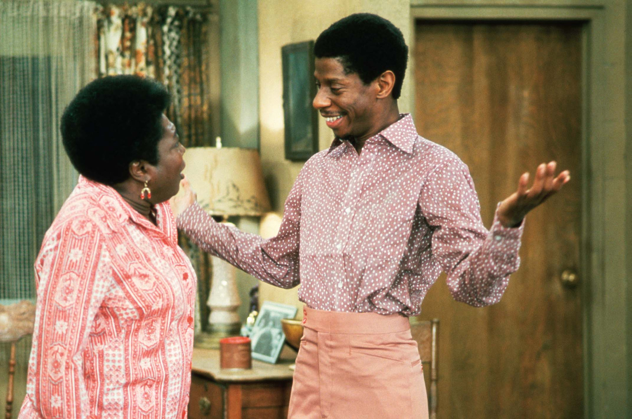 Esther Rolle and Jimmie Walker