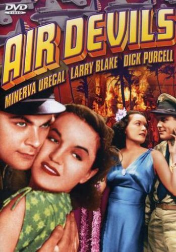 Larry J. Blake, Mamo Clark, Dick Purcell and Beryl Wallace in Air Devils (1938)