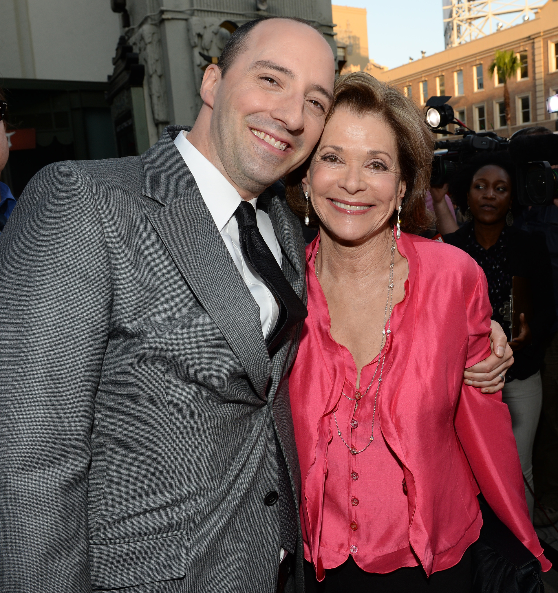 Tony Hale and Jessica Walter at event of Arrested Development (2003)