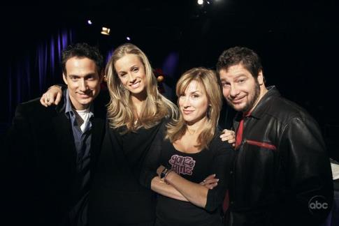 Still of Elon Gold, Michele Merkin, Jeffrey Ross and Lisa Ann Walter in The Next Best Thing: Who Is the Greatest Celebrity Impersonator? (2007)