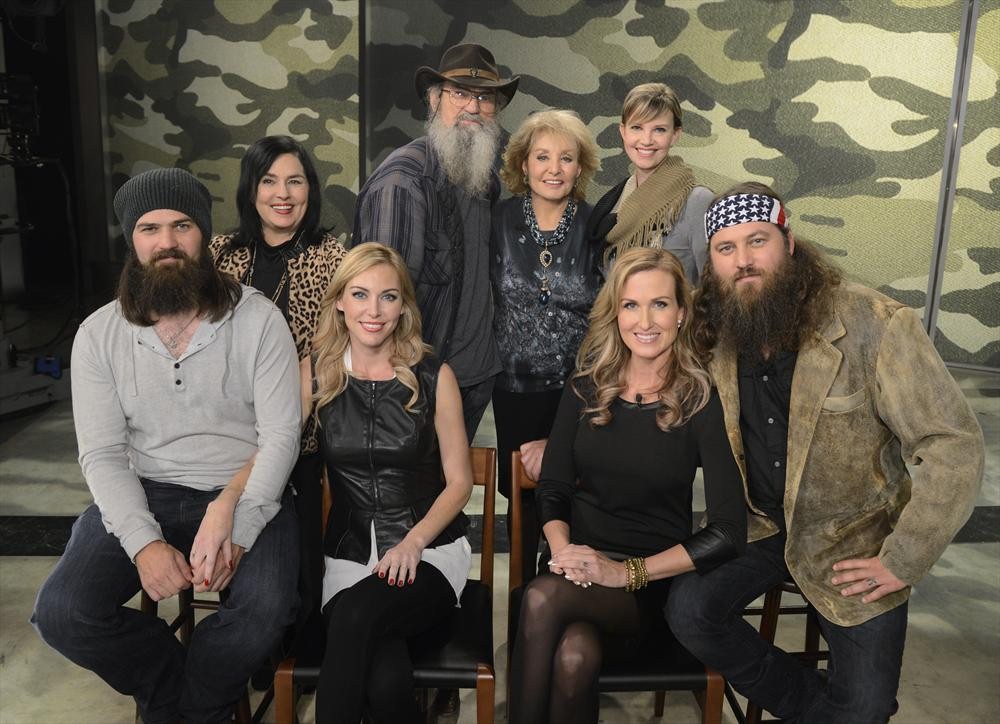 Still of Barbara Walters and Duck Dynasty in The Barbara Walters Special: Barbara Walters Presents: The 10 Most Fascinating People of 2013 (2013)