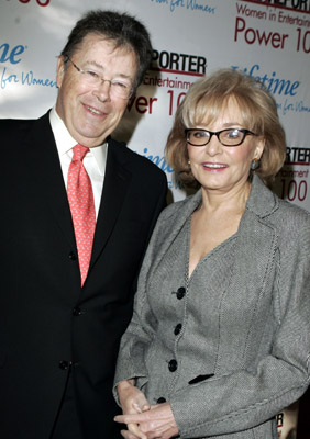 Robert Dowling and Barbara Walters