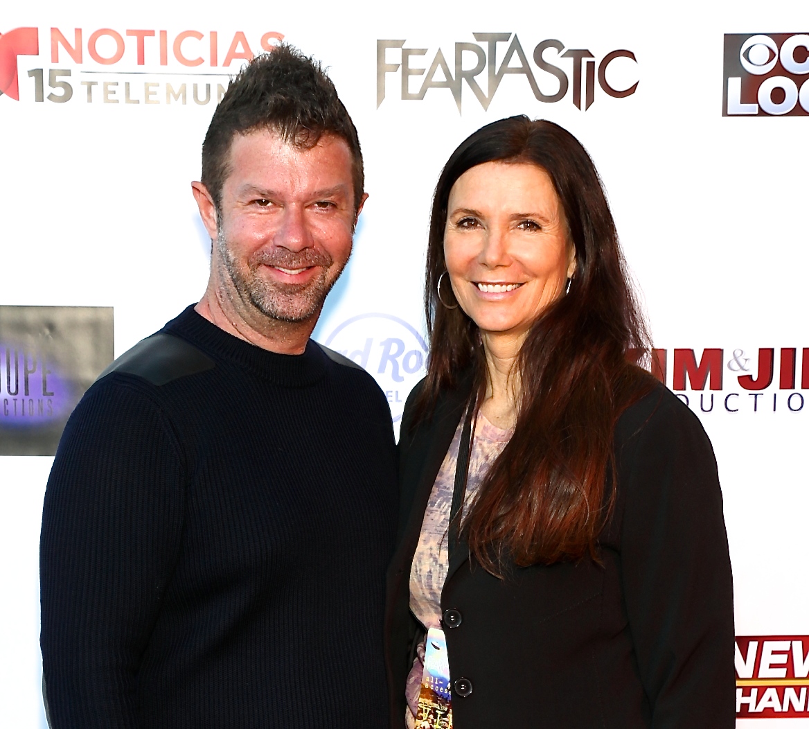 Jim Casey and Kim Waltrip - opening night of Feartastic Film Festival
