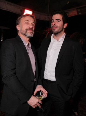 Eli Roth and Christoph Waltz