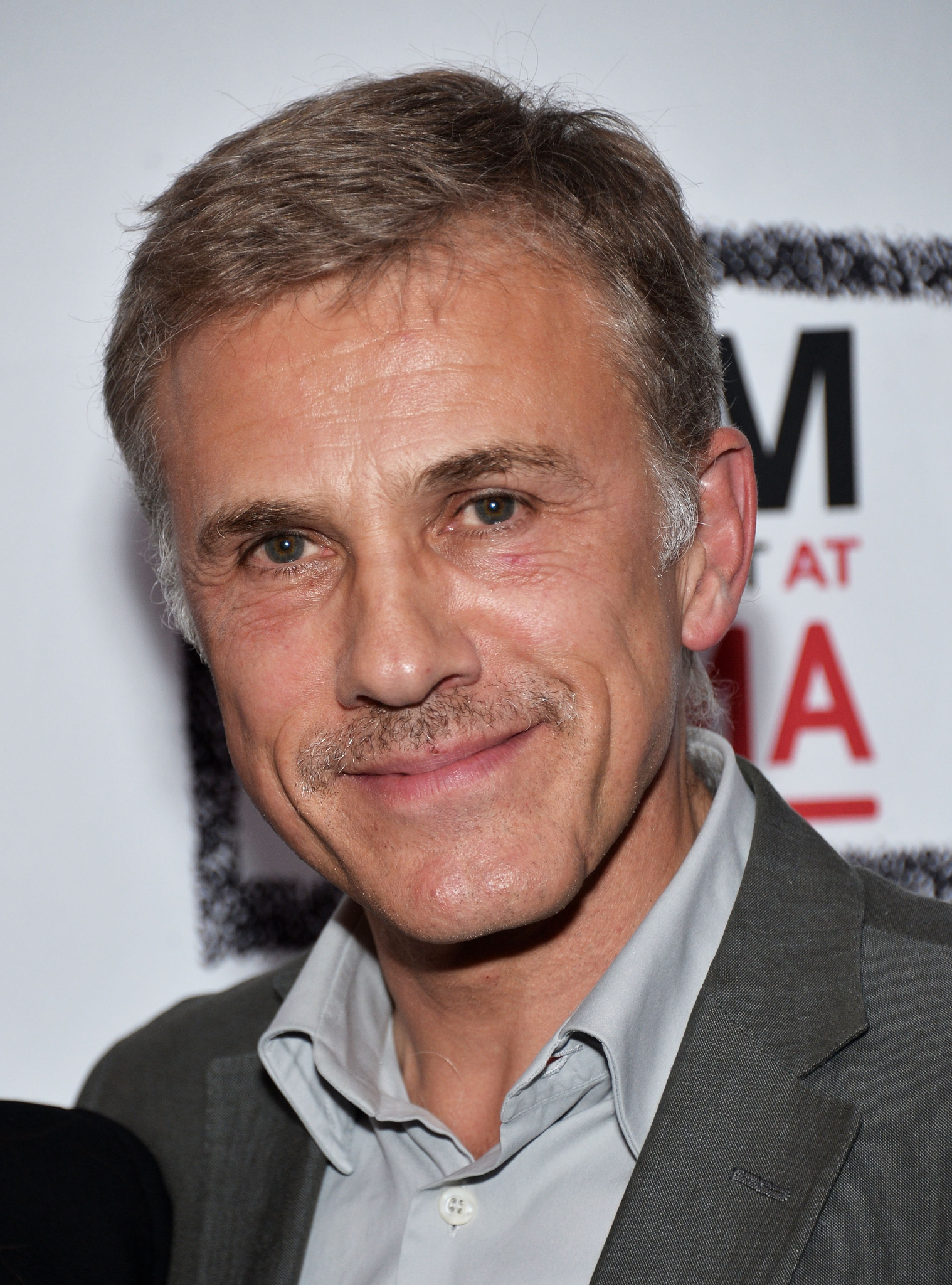 Christoph Waltz at event of Dideles akys (2014)