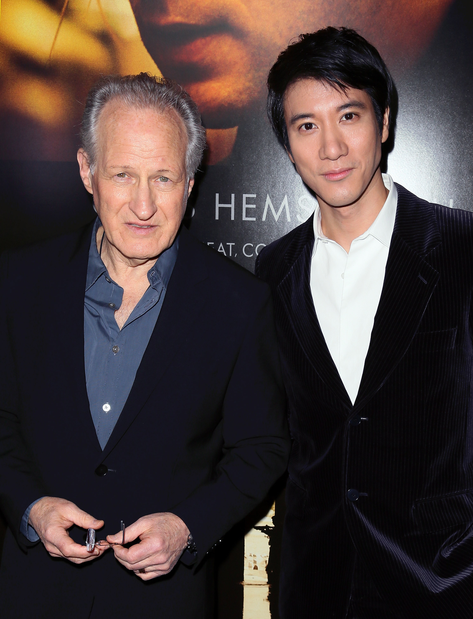 Michael Mann and Leehom Wang at event of Programisiai (2015)
