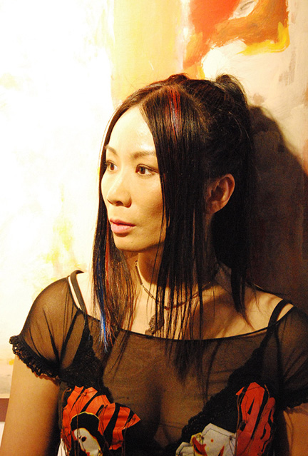 Still photograph of Linda Wang for Asian Trend Magazine.