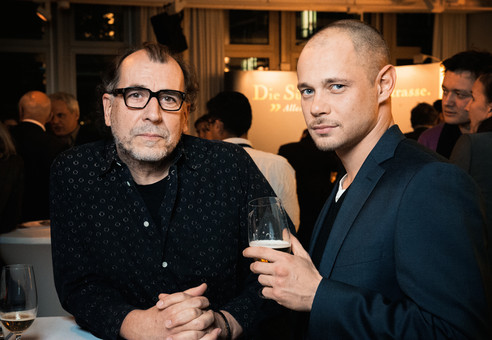 Antonio Wannek and Anton Klima at the Lola@Berlinale 2014 / German Filmacademy