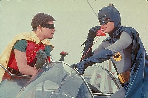 Still of Adam West and Burt Ward in Batman: The Movie (1966)