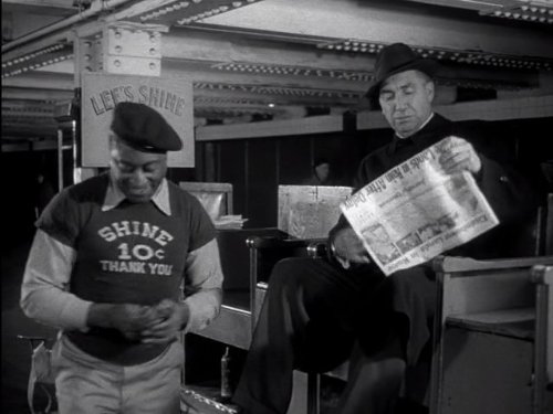 Still of Horace McMahon and Richard Ward in Naked City (1958)