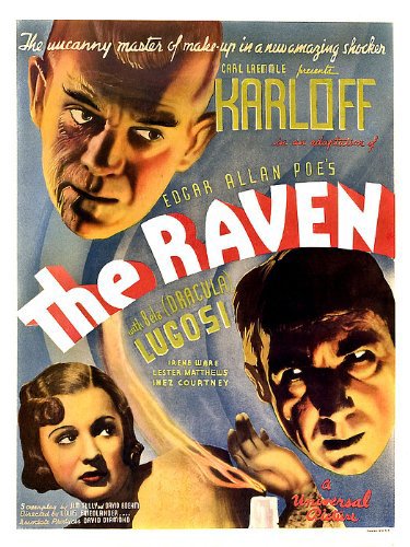 Boris Karloff, Bela Lugosi and Irene Ware in The Raven (1935)