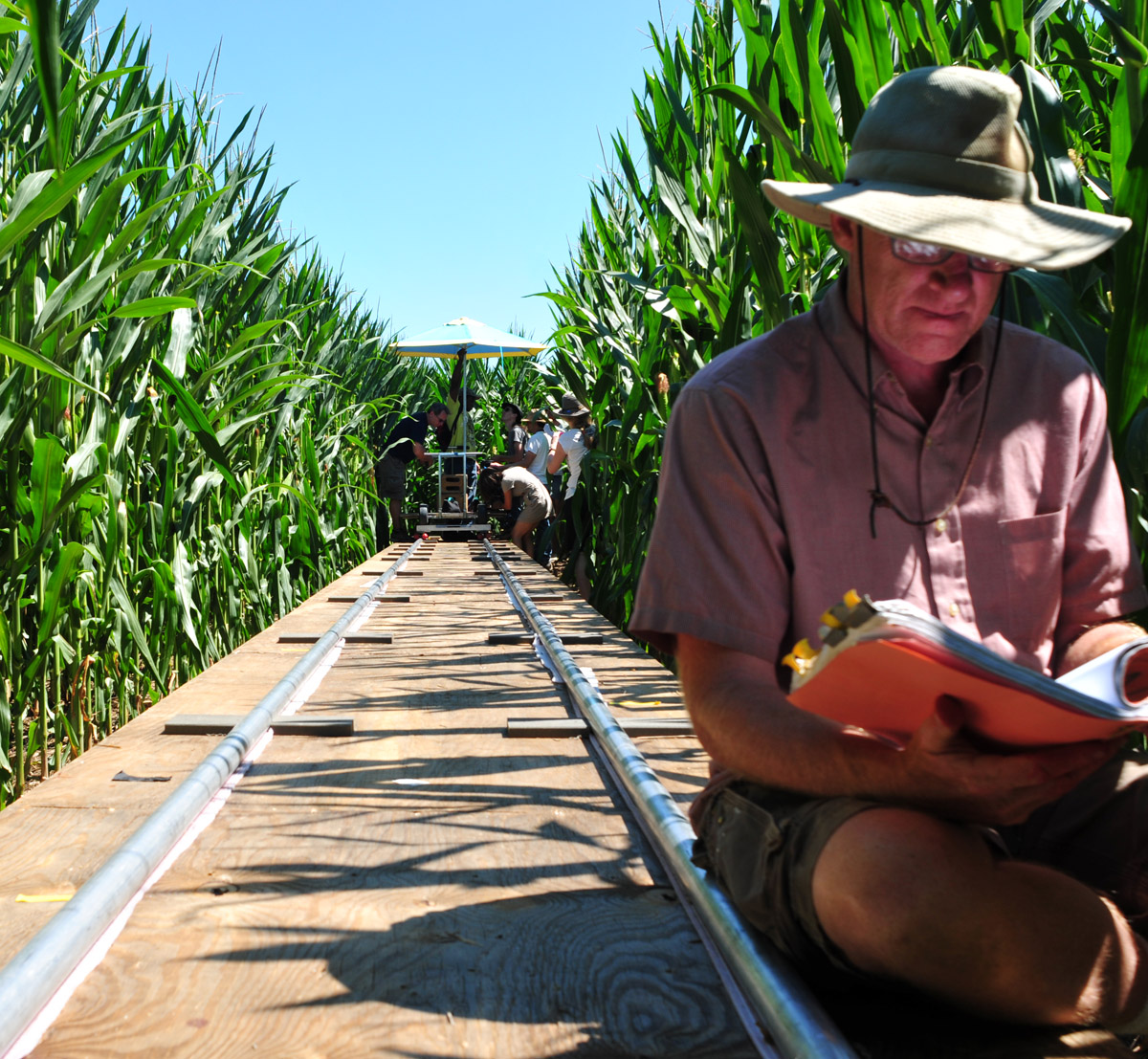 Quiet time for script at the end of the track - Warfield