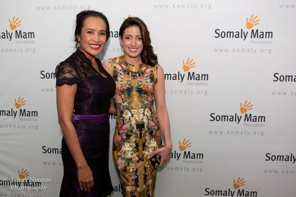 NEW YORK,NY- January 17th: (L-R) Somaly Mam, Bree Michael Warner attend the Brave is Beautiful Event Benefiting Somaly Mam Foundation at Hudson Terence on January 17th, 2013 in New York, New York