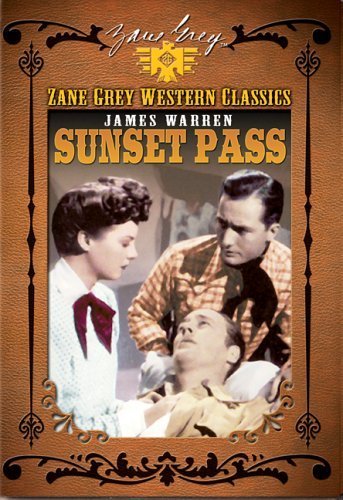 Nan Leslie and James Warren in Sunset Pass (1946)