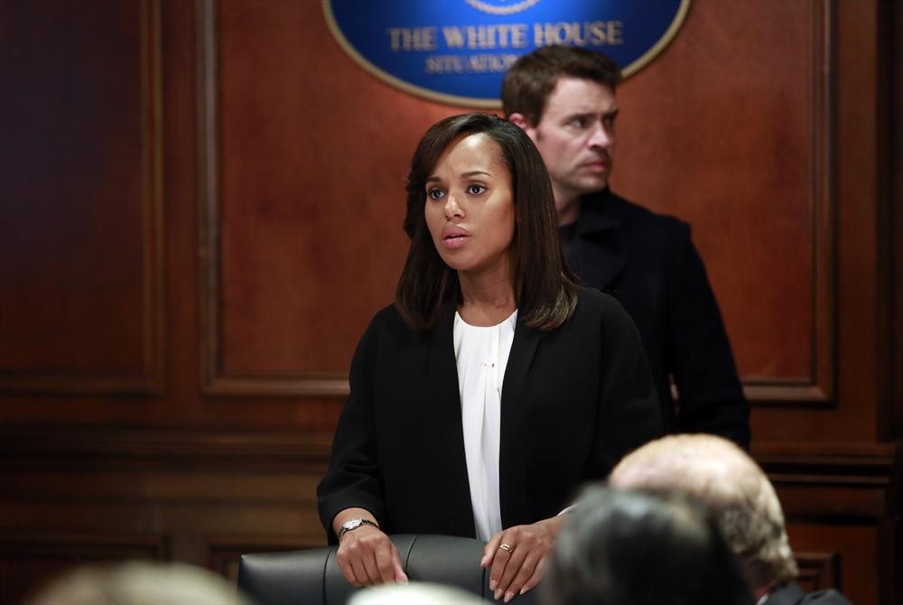 Still of Scott Foley and Kerry Washington in Scandal (2012)