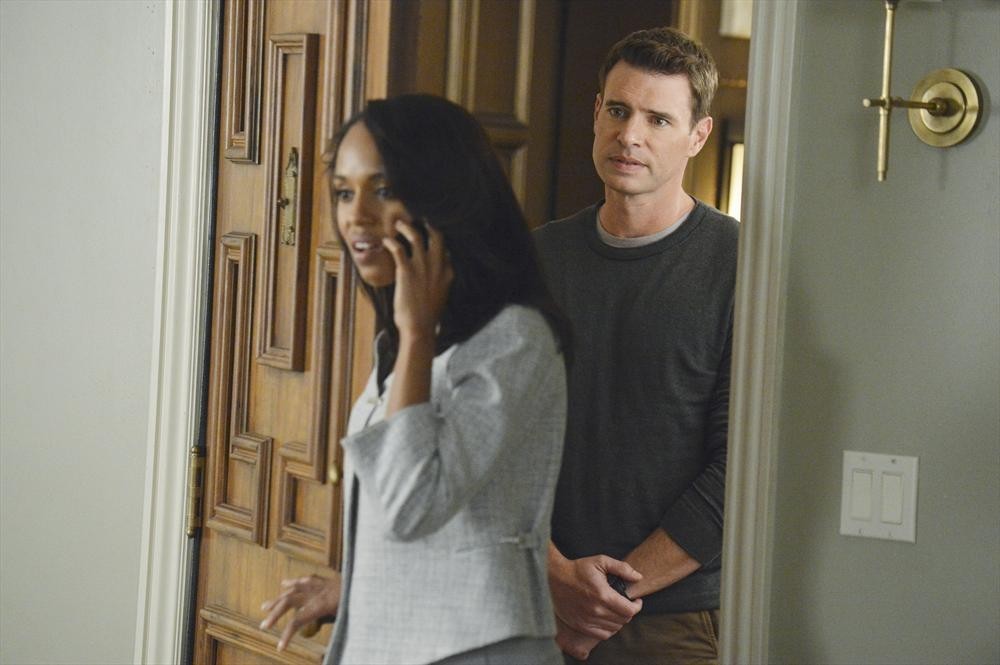 Still of Scott Foley and Kerry Washington in Scandal (2012)