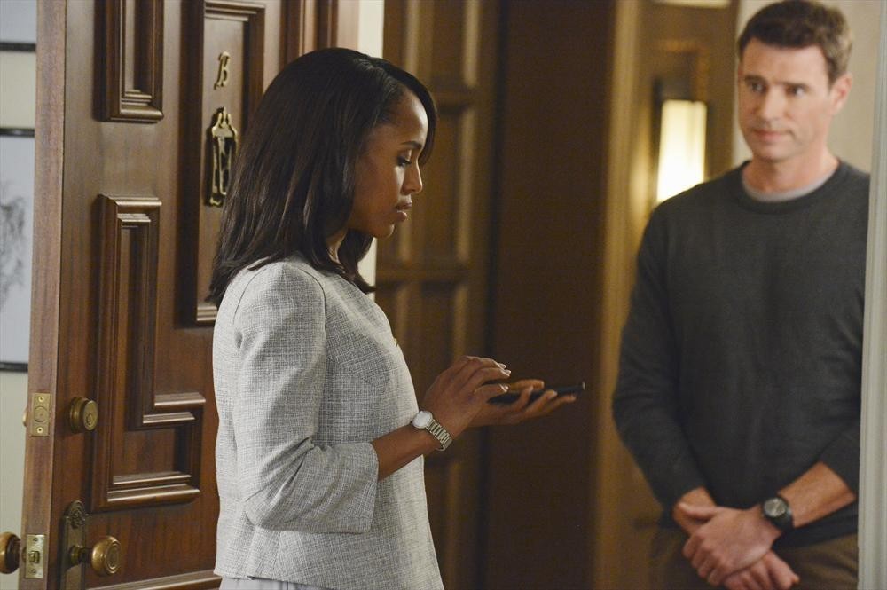 Still of Scott Foley and Kerry Washington in Scandal (2012)