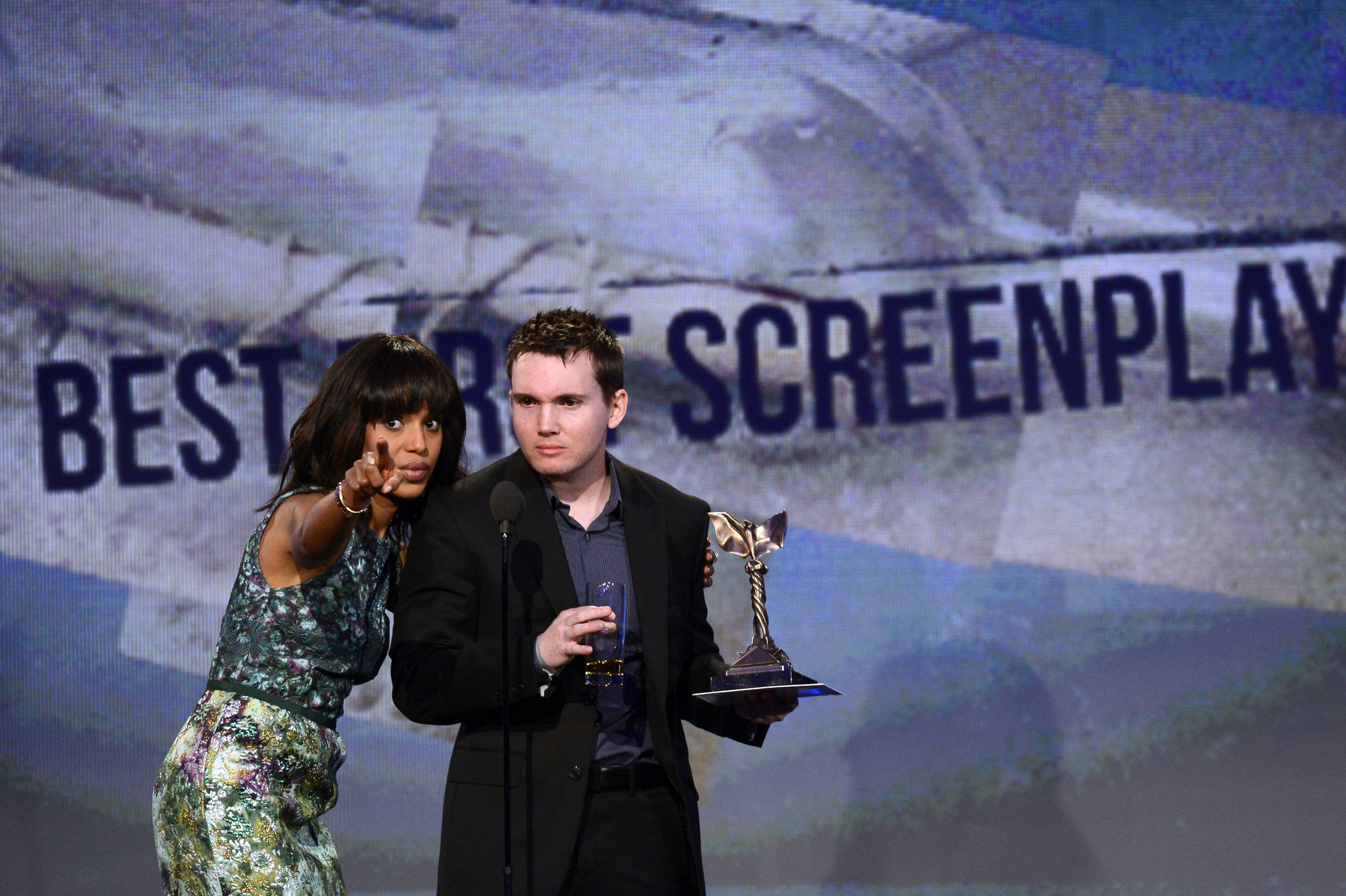 Kerry Washington and Derek Connolly