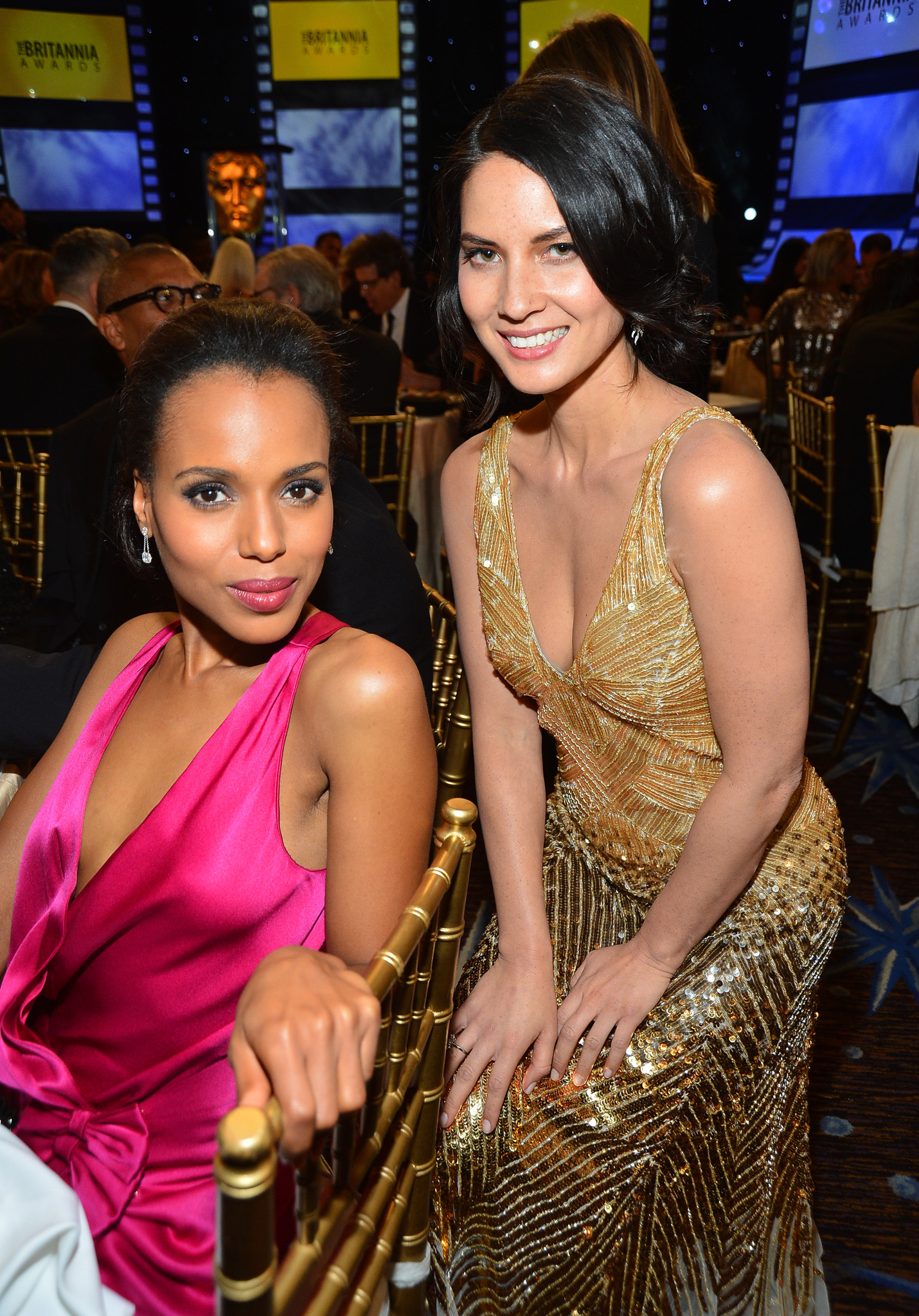 Kerry Washington and Olivia Munn