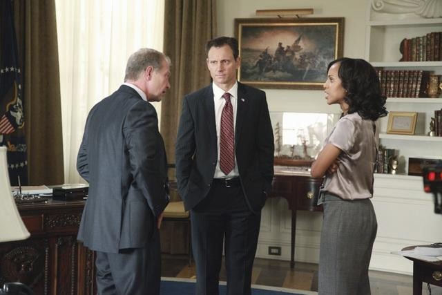 Still of Tony Goldwyn, Jeff Perry and Kerry Washington in Scandal (2012)