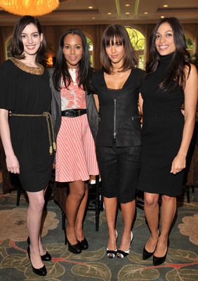 Anne Hathaway, Jessica Alba, Rosario Dawson and Kerry Washington